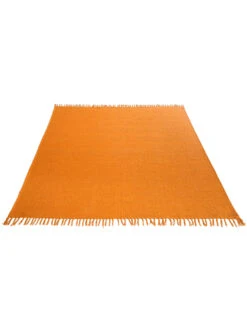 Baumwoll-Teppich, Orange -Häuser Lieferungen Verkauf Summerweave Handwebteppich Orange 2 170x240 fper