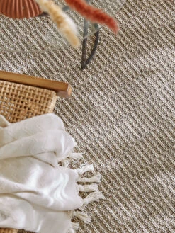 Outdoor-Teppich, Sand -Häuser Lieferungen Verkauf Talagante Flachgewebeteppich Beige Sand 120x170 spar