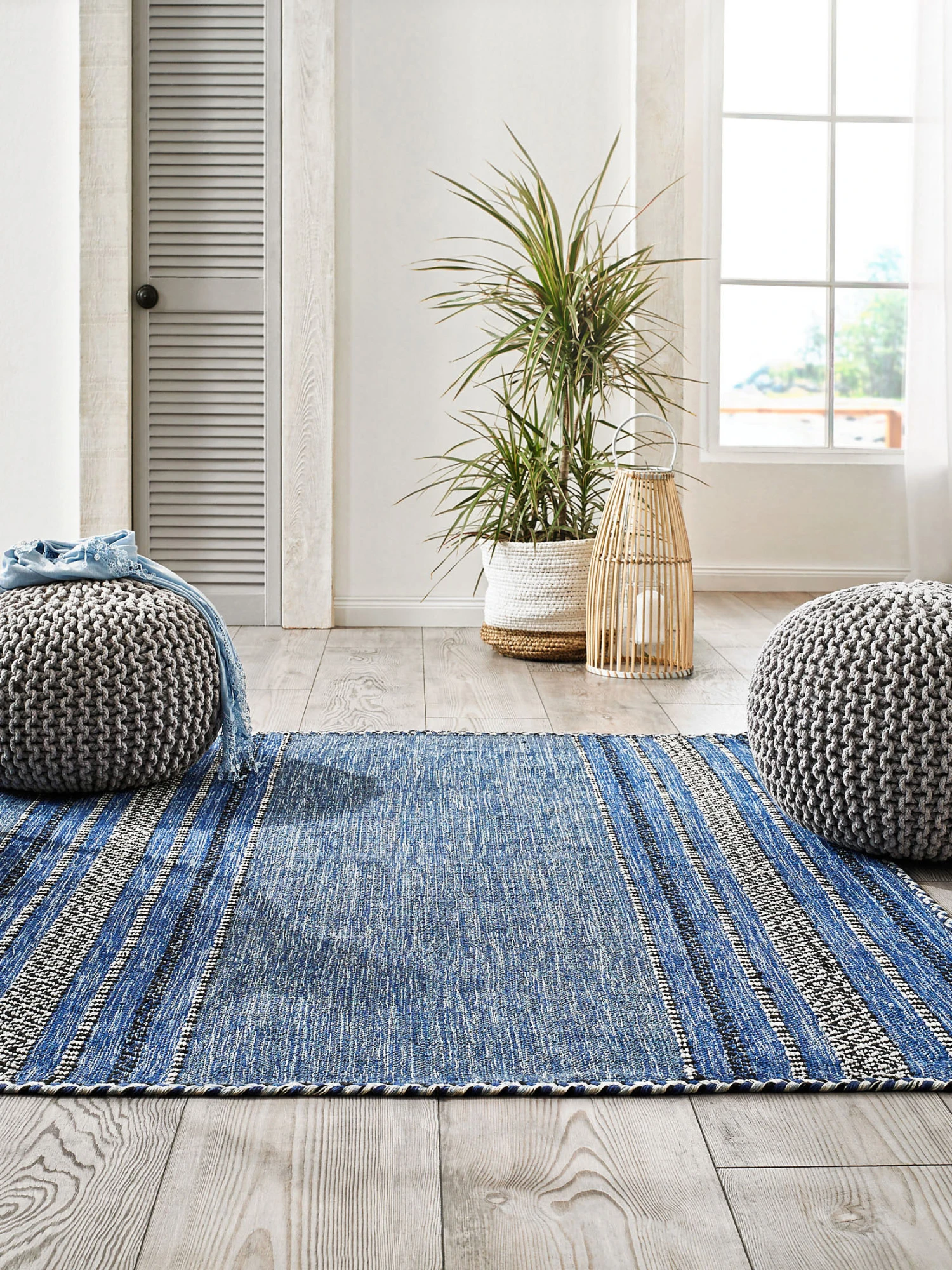 Kelim, Blue 1 Kelim, Blue