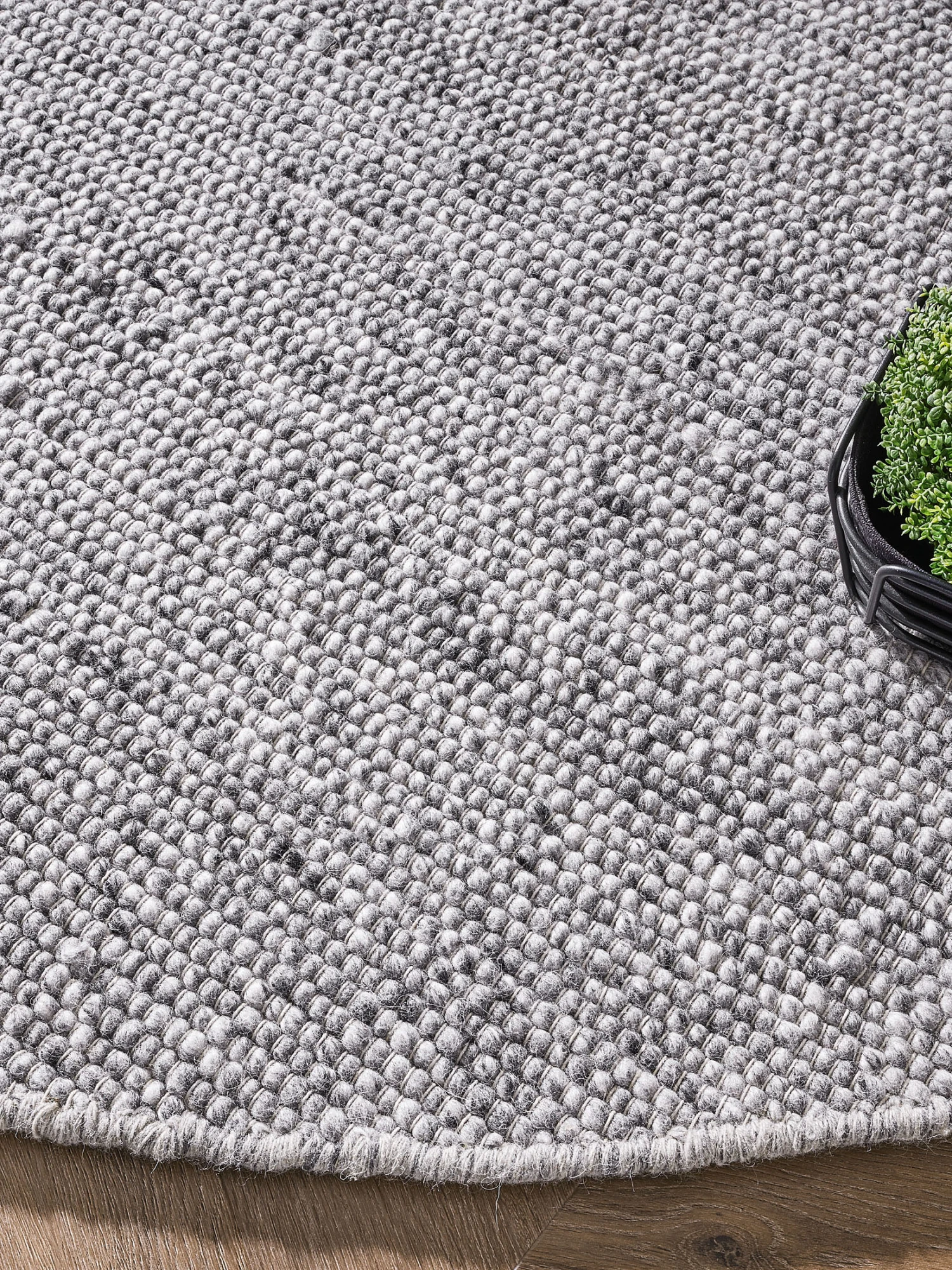 Woll-Teppich, Grey 5 Woll-Teppich, Grey – Bild 5