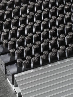 Fußmatte, Dunkelgrau -Häuser Lieferungen Verkauf TopBrush Fussmatte schwarz lup