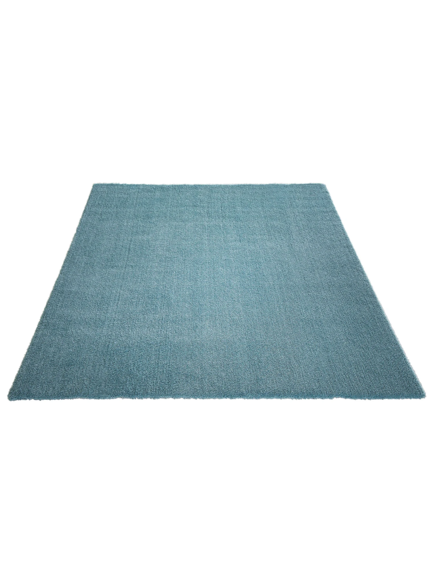 Hochflor-Teppich, Türkis 3 Hochflor-Teppich, Türkis – Bild 3