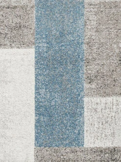 Moderner Teppich, Blue Avenue 7 Moderner Teppich, Blue Avenue -Häuser Lieferungen Verkauf UrbanMaze DesignerTeppich Blau BlueAvenue lup