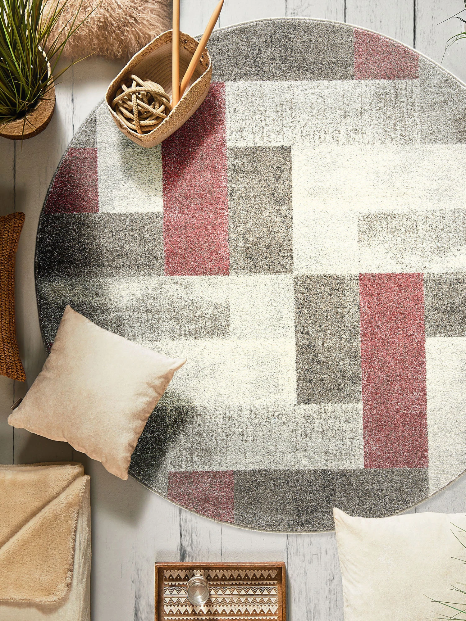 Moderner Teppich, Berry 1 Moderner Teppich, Berry