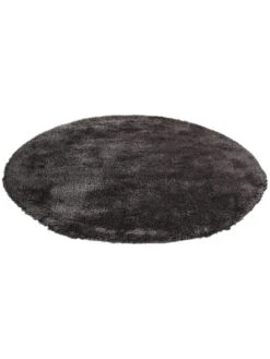 Hochflor-Teppich, Schiefer 6 Hochflor-Teppich, Schiefer -Häuser Lieferungen Verkauf Vernissage Langflorteppich dunkelgrau schiefer 200rund per2