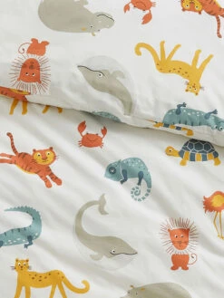 Kinderbettwäsche, Multicolor -Häuser Lieferungen Verkauf WildChild Bettwaesche Mehrfarbig Multicolor 135x200 lup