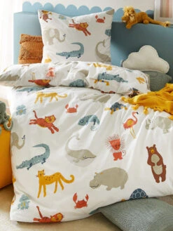 Häuser Lieferungen Verkauf 23 Kinderbettwäsche, Multicolor